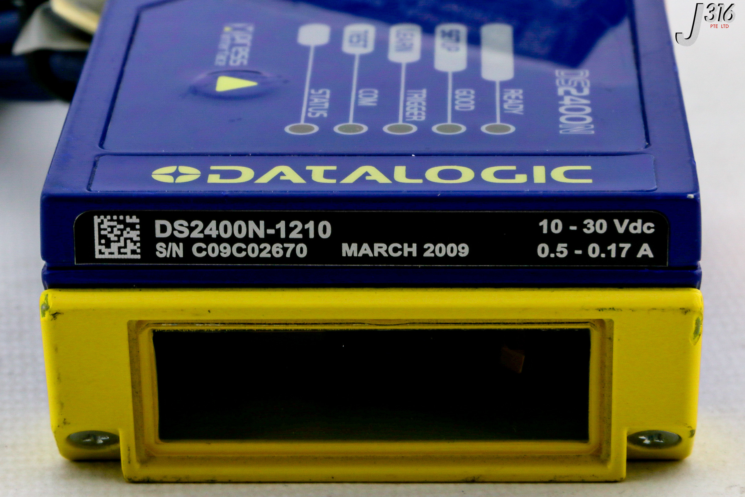 29405 DATALOGIC SHORT-RANGE INDUSTRIAL BARCODE READER DS2400N-1210